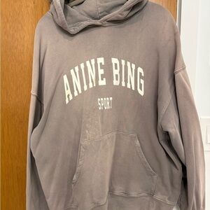 Anine Bing Sport Harvey Hoodie - Taupe